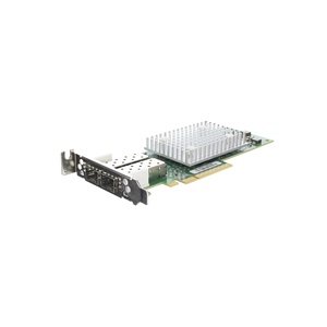 พอร์ตคู่32Gb SFP อะแดปเตอร์โฮสต์บัสแบบโปรไฟล์ต่ำ10Gbps การ์ดเครือข่ายภายในสำหรับ C856M 5H4YH ดึงสต็อกแบบมีสาย - Product Image 1
