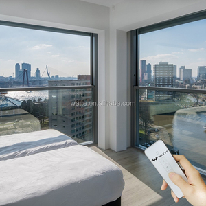 Thông Minh Điện Tăng bão cửa sổ chống bão cách nhiệt sân thượng ban công thang máy dọc cửa sổ trượt - Product Image 3