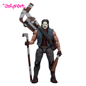 JOYTOY TMNT-Casey Jones Figurine d'action à l'échelle 1/18 Modèle articulé Figurine de collection Statue miniature Accessoires de personnage Base - Product Image 1