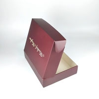 Boîtes d'emballage en carton ondulé de luxe sur mesure, imprimées en couleur, cartons d'expédition pliables