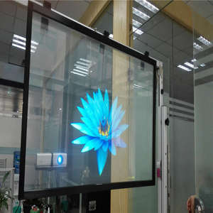 Film de fenêtre en verre acrylique/verre décoratif, écran de projection holographique pour théâtre, <span class=keywords><strong>datashow</strong></span> - Product Image 5