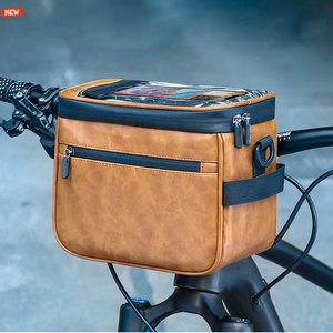 Bolsa Delantera Impermeable <span class=keywords><strong>para</strong></span> Bicicleta <span class=keywords><strong>de</strong></span> Montaña, Bolsa <span class=keywords><strong>de</strong></span> Manillar Portátil con Pantalla Táctil, Accesorios <span class=keywords><strong>de</strong></span> Ciclismo, <span class=keywords><strong>Caja</strong></span> <span class=keywords><strong>de</strong></span> <span class=keywords><strong>Herramientas</strong></span> <span class=keywords><strong>para</strong></span> Almacenamiento Unisex - Product Image 1