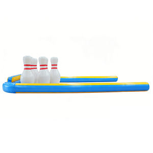 WINSUN Piste de bowling gonflable en PVC, jeu de passage, certifié CE, sans plomb, ignifuge, imperméable, capacité de 200 kg - Product Image 1