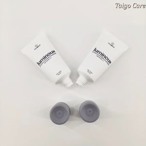 Envase cosmético personalizado de PE blanco de 30ml 50ml, tubo vacío para el cuidado de la piel con tapa de rosca para loción o crema. - Product Image 3