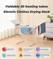 EVIA EV-230 Séchoir à linge électrique chauffant pliable et portable pour la maison, très vendu