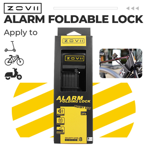 Verrou de vélo pliable intelligent étanche IP67 avec garantie de qualité, <span class=keywords><strong>antivol</strong></span>, durable, pour la sécurité des motos - Product Image 1