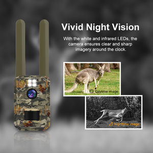 <span class=keywords><strong>Camera</strong></span> săn bắn không thấm nước bg58 3MP HD với tầm nhìn ban đêm âm thanh hai chiều và ngụy trang an ninh Bảng điều khiển năng lượng mặt trời công suất thấp - Product Image 4