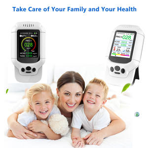 Dienmern Multi-Gás Analyzer Teste Monitor de Qualidade do Ar PM2.5 HCHO Formaldeído TVOC Poluição Ambiental Detector De Poeira - Product Image 6