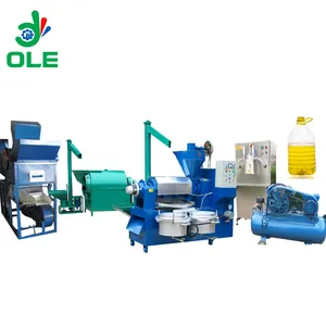 Hoge Kwaliteit Pinda Olie Persmachine/Arachideolie Extractor/Olie Extraheren Machine Pinda Olie Persmachine Productielijn
