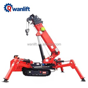 <span class=keywords><strong>Grue</strong></span> <span class=keywords><strong>mobile</strong></span> télescopique électrique Qingdao Wanlift pour camionnette, treuil à câble, 1,2-12 tonnes, télécommande - Product Image 3