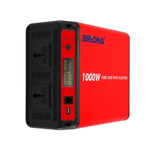 1000W biến tần <span class=keywords><strong>DC</strong></span> 12V 24V để <span class=keywords><strong>AC</strong></span> 110V 230V 1kw tinh khiết Sine Wave nhà điện biến tần - Product Image 1