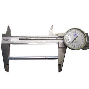 Pernos Dobles M6*90168F/170, Paquete de 100, Completamente Roscados, de Acero al Carbono, para Piezas de Motor de Maquinaria - Product Image 3