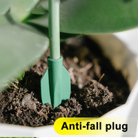 Clip pour orchidée Phalaenopsis et tige de support pour plantes, pour la fixation des fleurs, la mise en forme des vignes et l'utilisation en jardinage