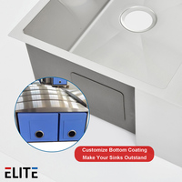 Éviers de cuisine multifonctionnels en acier inoxydable 304 à double cuvette pour ferme 5050