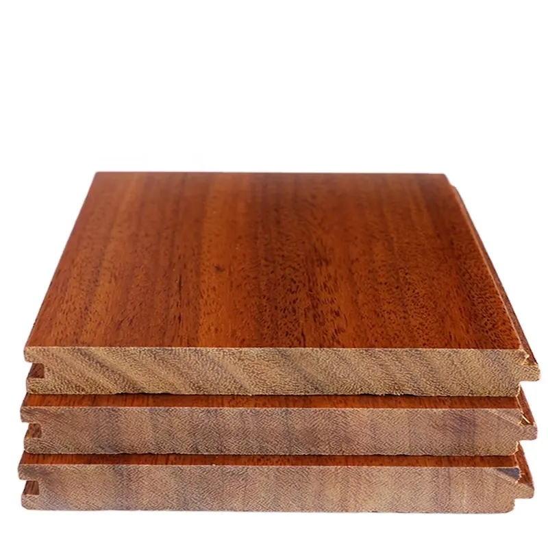 2023 Cheap Price Various Color UV Coating Smooth Finished African Iroko Hardwood & Solid Wood flooring