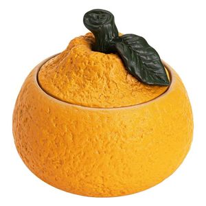 Cendrier en céramique créatif, cendrier en forme d'orange porte-bonheur pour la décoration de la maison - Product Image 2