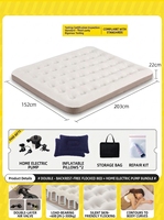 Tête de Lit Matelas Gonflable en PVC Personnalisée avec Pompe Intégrée, Flocage, pour Extérieur, Camping, Usage Hospitalier – Salon Élégant Convertible