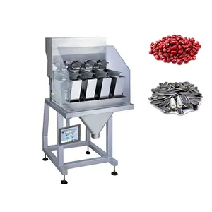 Mixing 4 Heads Grain Corn Chocolate Bean Seeds Weighing Scales,Linear Weigher Packing Machine