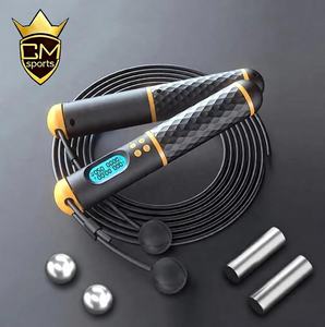 CHENGMO SPORTS <span class=keywords><strong>Corde</strong></span> à <span class=keywords><strong>sauter</strong></span> intelligente personnalisée, lourde, pour la perte de poids, compteur de sauts, <span class=keywords><strong>corde</strong></span> à <span class=keywords><strong>sauter</strong></span> numérique à vitesse réglable, sans fil - Product Image 1