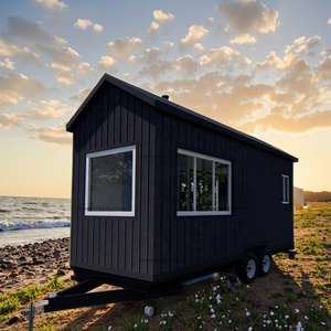 Nhỏ Trung Quốc Phong Cách Thép Đúc Sẵn Khung Cabin Bánh Sandwich Không Thấm Nước Bảng Điều Chỉnh Thiết Kế Cho Phòng Ngủ Căn Hộ Động Cơ Nhà - Product Image 1