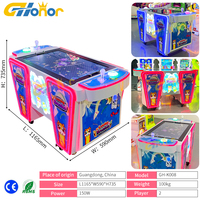 G-Honor GH-K008 Jeu d'amusement en métal à monnayeur pour enfants, avec jeu de loterie serpent en anglais, 2 joueurs, 110/220V