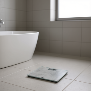 เครื่องชั่งน้ำหนักดิจิตอล Soehnle รุ่น Style Sense Compact 300 สำหรับชั่งคอนกรีต รับน้ำหนักได้สูงสุด 150 กก. เหมาะสำหรับใช้ในห้องน้ำ - Product Image 3