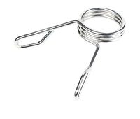 Colliers d'haltères de gymnastique, haltères, haltérophilie, verrouillage à dégagement rapide, pinces de collier à ressort de sécurité
