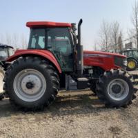 Venta caliente China Tractores usados grandes caballos de fuerza tractores agrícolas pueden combinar todos los implementos a buen precio