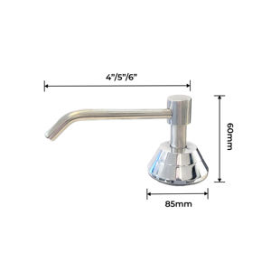 Distributeur de savon mural FANDA anti-fuite en acier inoxydable 1000ML, design moderne et écologique, fabriqué à Taïwan, pour usage au bureau, garantie 1 an - Product Image 6