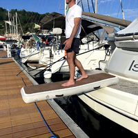 Rampe d'accès gonflable antidérapante en EVA pour bateaux et yachts