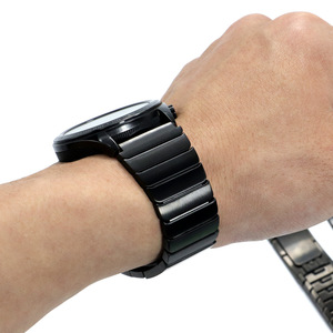 Bracelet de remplacement en acier inoxydable de 22 mm compatible avec <span class=keywords><strong>Samsung</strong></span> Galaxy Watch 46 mm/Galaxy Watch 3 45 mm/<span class=keywords><strong>Gear</strong></span> <span class=keywords><strong>S3</strong></span>, bracelet en métal - Product Image 3