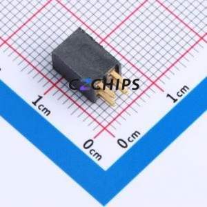 SSW-102-01-G-D Pin Socket Through hole Component (THT),P=2.54mm Connector 2.54mm 2.54mm Square Hole Through Hole - Product Image 2