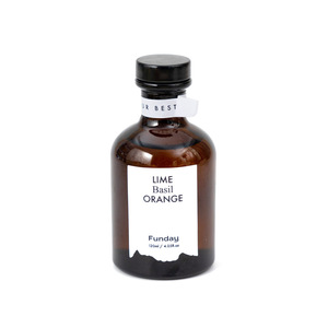 Funday Lime Basil Orange <b>Diffuser</b> Oil 120ml Home Fragrance - Product Image 1