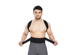 Nuevo Cinturón de Soporte Lumbar Ortopédico de Neopreno, Ajustable, Alivia el Dolor, Corrector de Postura Corporal - Product Image 3