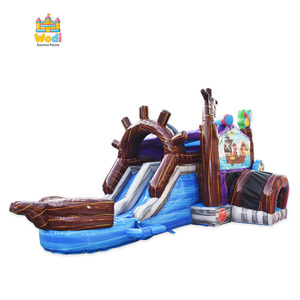 Casa <span class=keywords><strong>de</strong></span> Brinco Comercial <span class=keywords><strong>de</strong></span> 13x13 pies con Pista <span class=keywords><strong>de</strong></span> Obstáculos, Resistente a Desgarros/Abrasiones para Eventos <span class=keywords><strong>de</strong></span> Carnaval y Festivales - Product Image 1