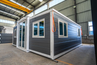Maison conteneur extensible moderne OEM 20 pieds 40 pieds, type Luban, avec salle de bain et cuisine, pour Glamping, Hôtel, Resort