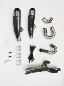 Silencieux d'échappement en titane pour moto, tuyau d'échappement en acier inoxydable pour Triumph <span class=keywords><strong>Street</strong></span> <span class=keywords><strong>Scrambler</strong></span> <span class=keywords><strong>900</strong></span> - Product Image 2