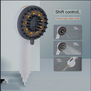 Phim hoạt hình sáng tạo động vật tắm Đầu vòi hoa sen chơi nước trẻ em tắm phun bé cầm tay vòi hoa sen đặt - Product Image 6