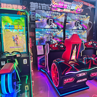 BLITZ RACING - Simulateur de course automobile en réalité virtuelle HD, à monnayeur, pour intérieur, Fast & Furious 2