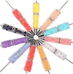 Penne a Sfera Fai-da-Te con Diamanti Luminosi, Brillano al Buio, Regalo di Compleanno, Penna in Plastica con Punta da 1.0mm - Product Image 3