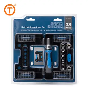 Tournevis hexagonal 38 en 1 Tournevis de précision Boîte d'outils de réparation d'ordinateur Jeu de tournevis - Product Image 1