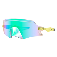 Lunettes de sport pour hommes et femmes, monture PC, cyclisme, verres anti-reflets UV400, coupe-vent, sangle réglable, confortables et légères