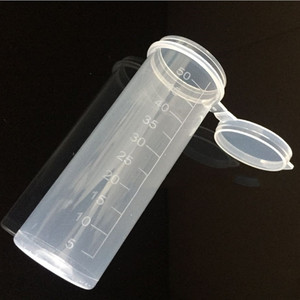 Tubos de Centrífuga de Plástico de 50 ml de Taizhou Dalong, Fondo Plano con Tapas, Escala Graduada para Uso en Laboratorio - Product Image 3