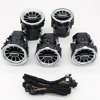 LED pour Benz C/GLC Coupe W205 X253 C43 C63 C200 C180 3D Tweeter Speaker Ambient Light Car Decorative MB Nozzle Accessories