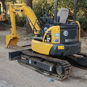 Escavatore Cingolato Idraulico Mini Usato Giapponese <span class=keywords><strong>Komatsu</strong></span> PC30MR-2 da 3,2 Tonnellate con Motore e Pompa - Usato in Buone Condizioni per <span class=keywords><strong>Video</strong></span> - Product Image 2