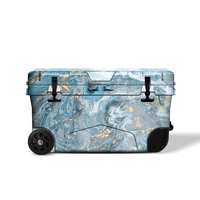 Vevor — boîte à glace Portable en plastique, 75QT, 110QT, 50l, refroidisseur d'eau, pour extérieur, canette de bière