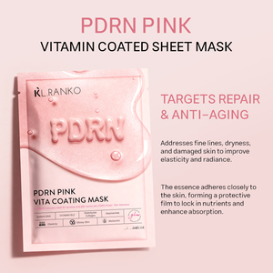 OEM personnalisé saumon ADN PDRN rose Vita revêtement <span class=keywords><strong>masque</strong></span> en feuille pour le verre hydratation raffermissant même le teint de la <span class=keywords><strong>peau</strong></span> produits de soins de la <span class=keywords><strong>peau</strong></span> coréens - Product Image 3
