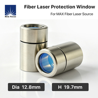 Nouveau capuchon anti-poussière de protection pour connecteur de sortie QBH D12.8 H9.4 pour laser fibre MAX, matériaux métalliques, longueur d'onde 1064nm, plusieurs tailles