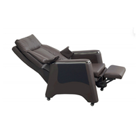 Chaise de bureau exécutive moderne modulaire avec hauteur réglable, en cuir véritable, confortable pour le bureau à domicile