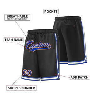 Short en maille de sublimation respirante de haute qualité Short de basket-ball en maille personnalisé Short de basket-ball pour hommes avec logo personnalisé - Product Image 5